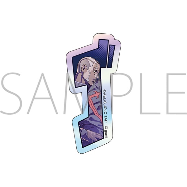 ジョジョの奇妙な冒険 オラオラオーバードライブ　ホログラムステッカー Evils Ver.／エンリコ・P