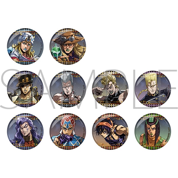 ジョジョの奇妙な冒険 オラオラオーバードライブ　キャラバッジコレクション ユニットBOX vol.3(全10種)