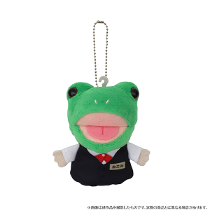 パペットマペット ポップアップストア＆アニメイトカフェ 事後通販　ぬいぐるみキーホルダー　店員のカエルくん