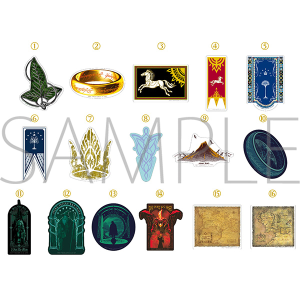The Lord of the Rings　モチーフステッカー　コレクション