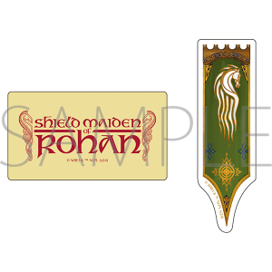 THE LORD OF THE RINGS:THE WAR OF THE ROHIRRIM　ステッカー（2枚セット）／B