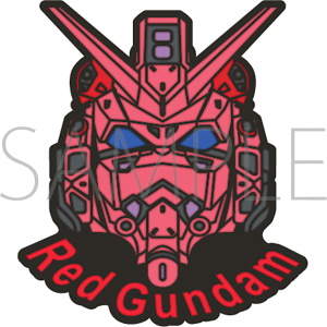 機動戦士Gundam GQuuuuuuX　ピンズ／赤いガンダム